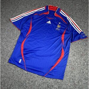 France 2006 World Cup Home Jersey Men’s Large Adidas